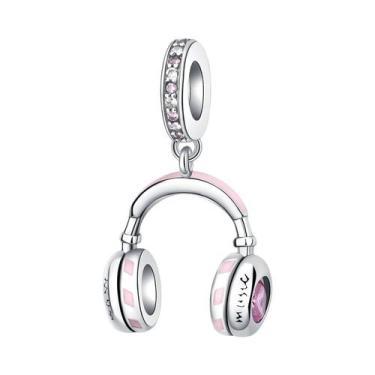 Imagem de Pingentes De Instrumentos Musicais Em Prata Esterlina: Piano, Guitarra