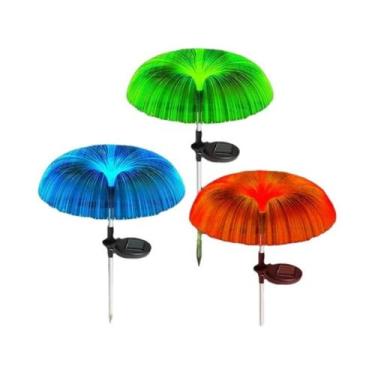 Imagem de Luzes Solares De Água-Viva À Prova d'Água Com 7 Cores Mutáveis Para De