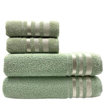 Imagem de Jogo de Toalha de Banho 4 Peças Marselha Groh MInti