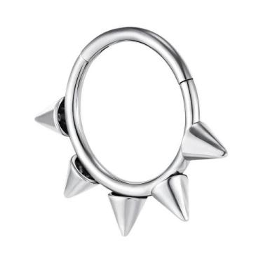 Imagem de Piercing De Aço Inoxidável Em Formato De Coração Para Orelha (Tragus, 