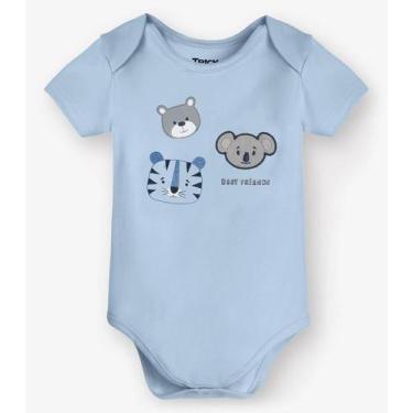 Imagem de Body Menino Cotton Leve Azul - Trick Nick, M, Azul