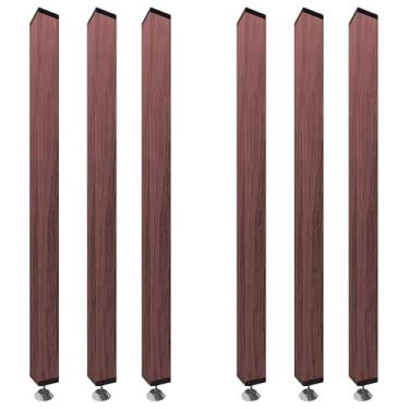 Imagem de Divisórias e divisórias de alumínio ajustáveis - grade de decoração oca interna de 1,8 m a 3,7 m de altura para corredor, sala de estar, porta frontal e pilar de abrigo de privacidade