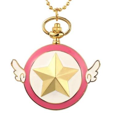 Imagem de Pocket Watch Cards Captors Sakura Anime Theme Quartz - Yiweisai