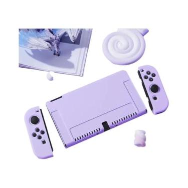 Imagem de Capa Protetora Para Nintendo Switch OLED Compatível Com Joy-Cons Inser