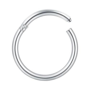 Imagem de Argola De Aço Inoxidável 16G 18G 20G Para Mulheres, Piercing De Septo,