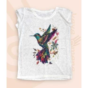 Imagem de Camiseta Feminina Hippie Boho Étnica Zen Ioga CACB006 CHCB002 CCCA002 