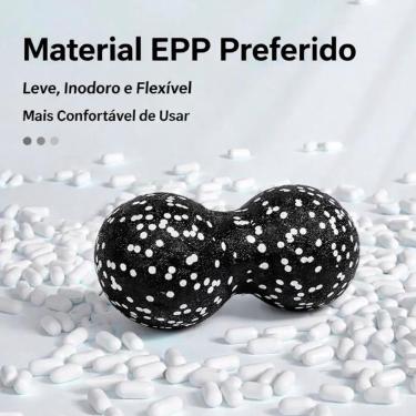 Imagem de Bola de Massagem Gold Sports EPP Tipo Amendoim – Alta Densidade 8cm-Unissex