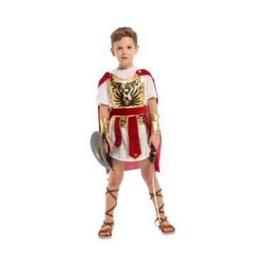 Imagem de Fantasia De Guerreiro Grego Romano Para Meninos, Fantasia De Cavaleiro