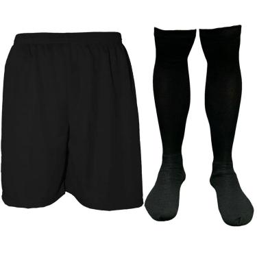 Imagem de Kit Calção e Meião Futebol Original Treino Adulto-Unissex