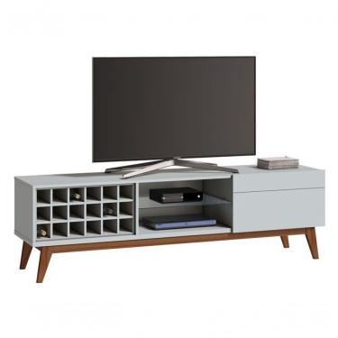 Imagem de Rack Classic Ad 1.8 Branco Acetinado - Imcal Móveis