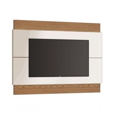 Imagem de Painel Para Tv Classic 1.8 Off White Com Freijó - Imcal Móveis