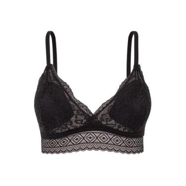 Imagem de Top Bralette Com Renda Liebe 503400 Bojo Removível, Nude, M