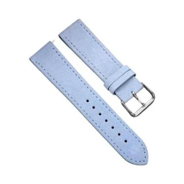 Imagem de Pulseira De Relógio Unissex Vintage Em Couro Suede Com Liberação Rápid