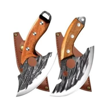 Imagem de Faca Profissional De Aço Inoxidável Para Chef, Corte De Carne, Desossa