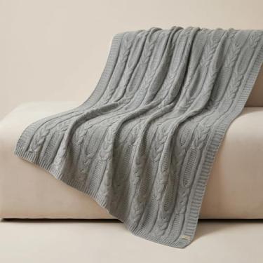 Imagem de Manta Trico Sofa Decorativa 150x90cm Usufruto Tricot c003 Cor:GRAFITE