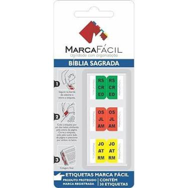 Imagem de Etiquetas Biblicas Marca Facil - Marca Fácil