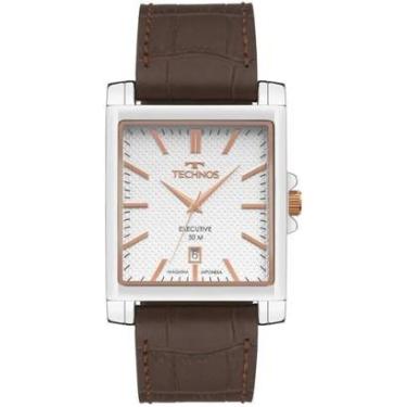 Imagem de Relógio Technos Masculino Executive Prata - 2115UBW/0K-Masculino
