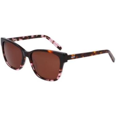 Imagem de Óculos de Sol DKNY DK552S 269 - Marrom Tortoise 55-Feminino