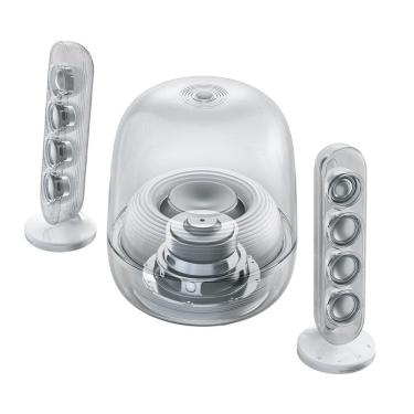 Imagem de Caixa de Som Bluetooth Harman Kardon SoundSticks 5 com 190W Branca