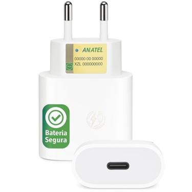 Imagem de Fonte Carregador Turbo 30W USB-C Tipo C Rápido e Eficiente Carregador Fonte Homologada