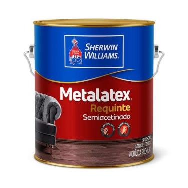 Imagem de Tinta Acrílica Color Metalatex Req Ac Base Xy Gl para Acabamento Resistente em Ambientes Internos Sherwin Williams