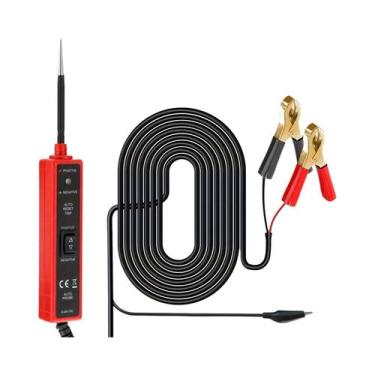 Imagem de Testador Elétrico Automotivo Digital 6-24V, Ferramenta De Diagnóstico 