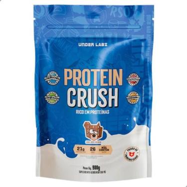 Imagem de Protein Crush 100% Whey Tasty Coenzima Q10 Coq10 Refil 900g Under Labz