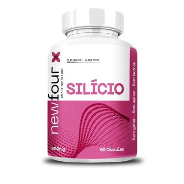 Imagem de Silício Orgânico 60 Cápsulas 500mg - New Four-Unissex