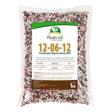 Imagem de Adubo Fertilizante Plantfertil NPK 12-06-12  1KG