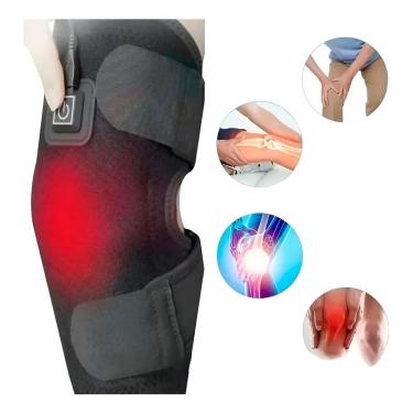 Imagem de Joelheira Terapêutica Aquecimento Elétrico Massagem