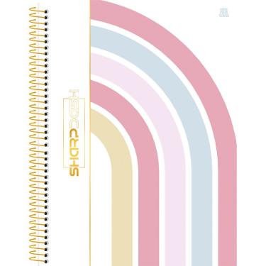 Imagem de Caderno Universitário Smartlines Sharpdash Animativa Estampa 1 Capa Dura com 160 Folhas 10 Matérias Tamanho 200X275MM