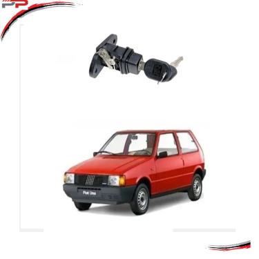 Imagem de Botão do porta-malas com Chave Modelo F103 para Fiat Uno 85 a 95 Reposição do Acionamento Traseiro Universal