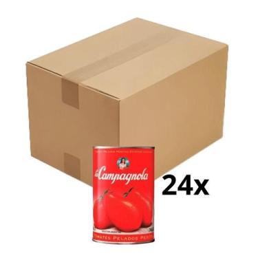 Imagem de Tomate sem Pele La Campagnola Argentino 240g Caixa com 24 Unidades