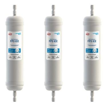 Imagem de Kit 3 Peças Refil Filtro Água Refrigeradores Fp3 Ice 1074r - Planeta Á