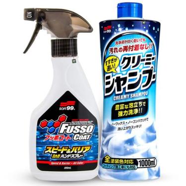 Imagem de Kit Pintura Fosca Shampoo Automotivo Neutro Lava Auto Hortelã Creamy 1