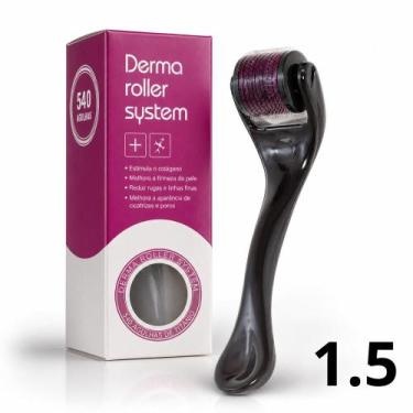Imagem de Dermaroller 540 Agulhas Para Skin Care Facial e Barba Manual - Dermaro