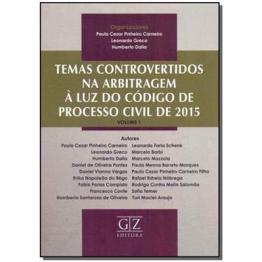 Imagem de Temas controvertidos na arbitragem a luz do codigo de processo civil d