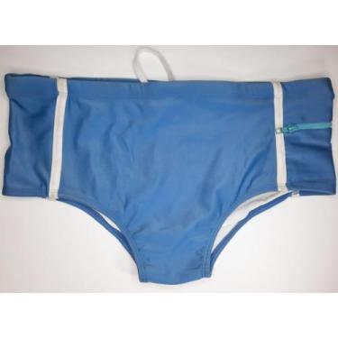 Imagem de Sunga com bolso - Lado Praia, Azul claro, G