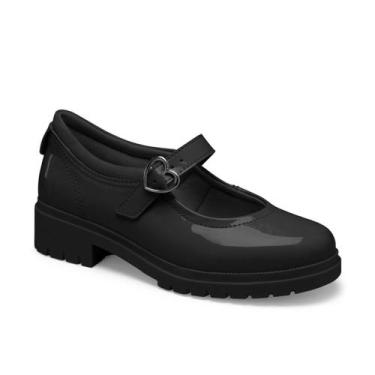 Imagem de Sapato Pink Cats V4071 Mary Jane Boneca Infantil, Preto, 28