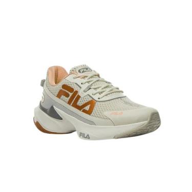 Imagem de Tênis Feminino Fila 1151968 Recovery, Branco, Salmão, 39
