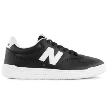 Imagem de Tênis New Balance BB80 Masculino, 43, Preto, Branco