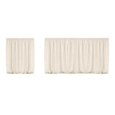Imagem de Tenda Cortina Cama Alta Prime II Creme Casatema, Creme