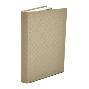 Imagem de Livro Caixa Em MDF Com Revestimento Em PU Bege Mart, M