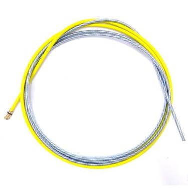 Imagem de Conduíte Para Tocha Mig Mag 3,0 Metros Para Arame 1,2mm A 1,6mm Amarel