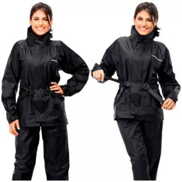 Imagem de Capa Chuva Conjunto Nylon Feminino Moto - Império das Variedades