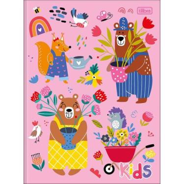 Imagem de Caderno (PEQUENO) Brochura 1/4 Sapeca Kids 48 Folhas Menino/Menina 14x