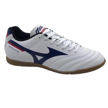 Imagem de Tênis Mizuno Futsal Morelia Branco, Branco, 42