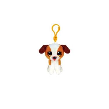 Imagem de Pelúcia Cachorro Hugo Ty Beanie Boos Com Clip Original Fofo