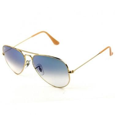Imagem de Oculos Solar Ray-Ban Metal Aviador Rb3025L 001/3F58
