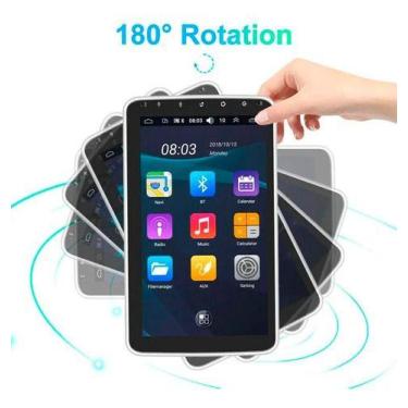 Imagem de Central Multimidia Wifi Android 12 Tela Flutuante Touch 1din HT-9300CA